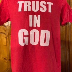Trust in GOD! Adult, Men, Women t-shirt - Small -